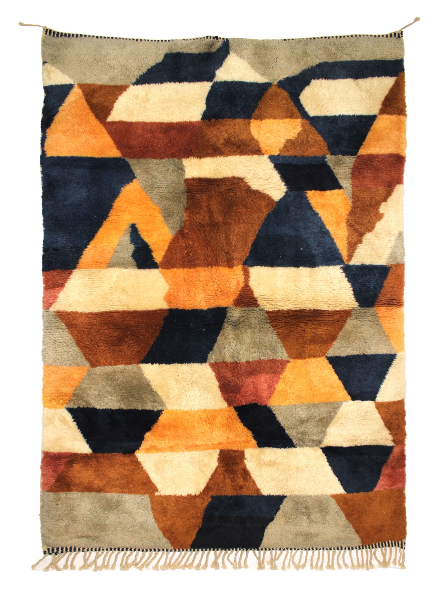 Custom-Made Moroccan Rug – Handwoven Wool Rug from Cooperative Adrar