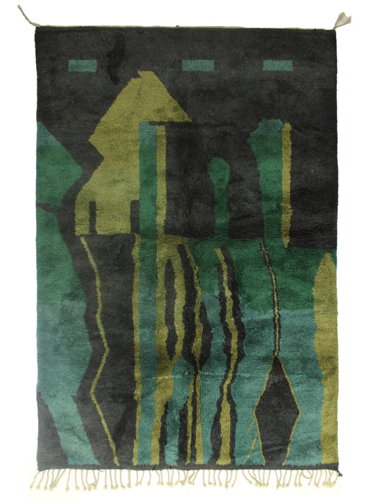 Custom-Made Moroccan Rug – Handwoven Wool Rug from Cooperative Adrar