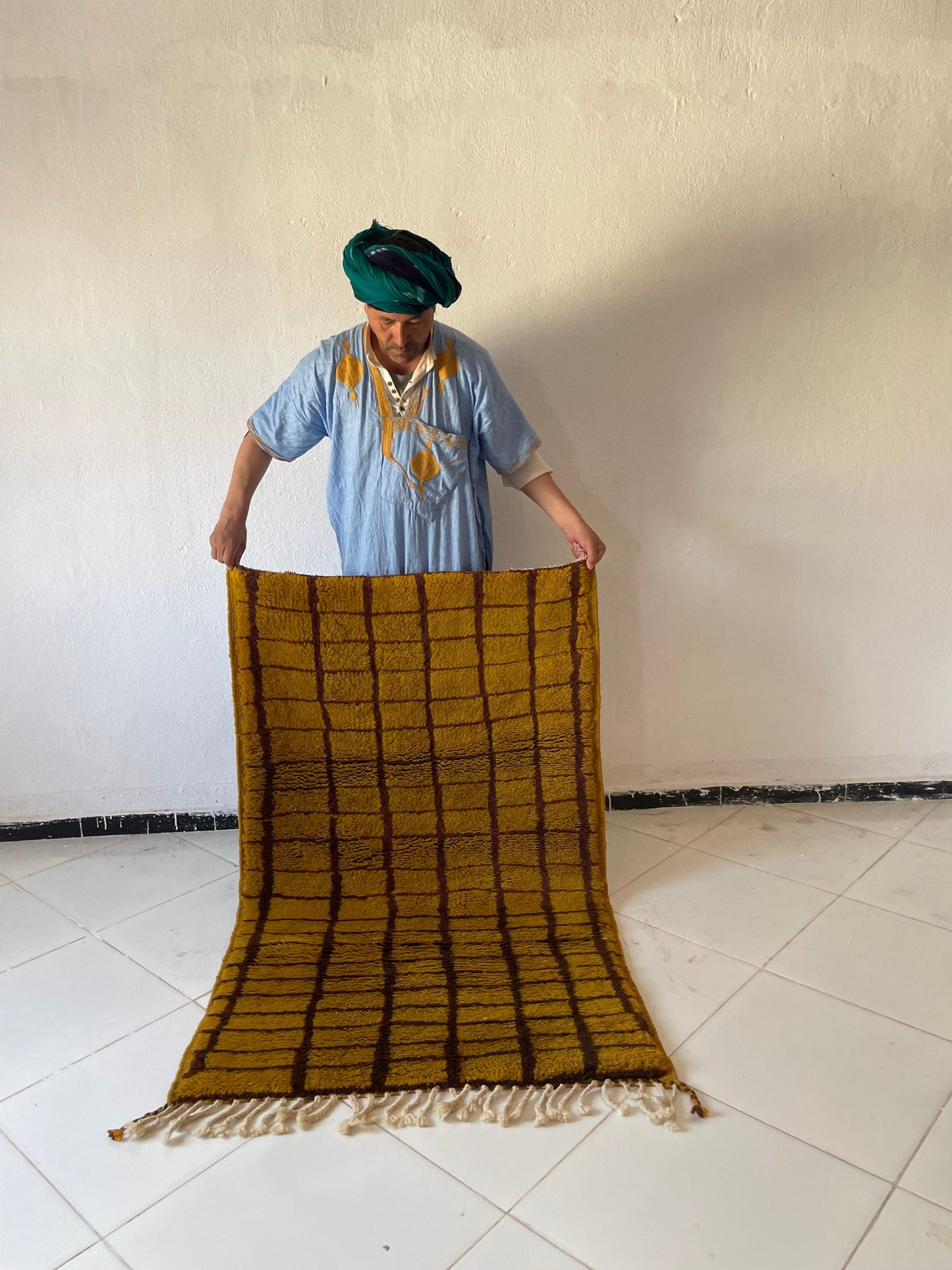 Authentic Moroccan Rugs Handmade Berber Moroccan Rugs Large Rugs for Living Rooms Modern Moroccan Rug Designs size is 150x100 cm
