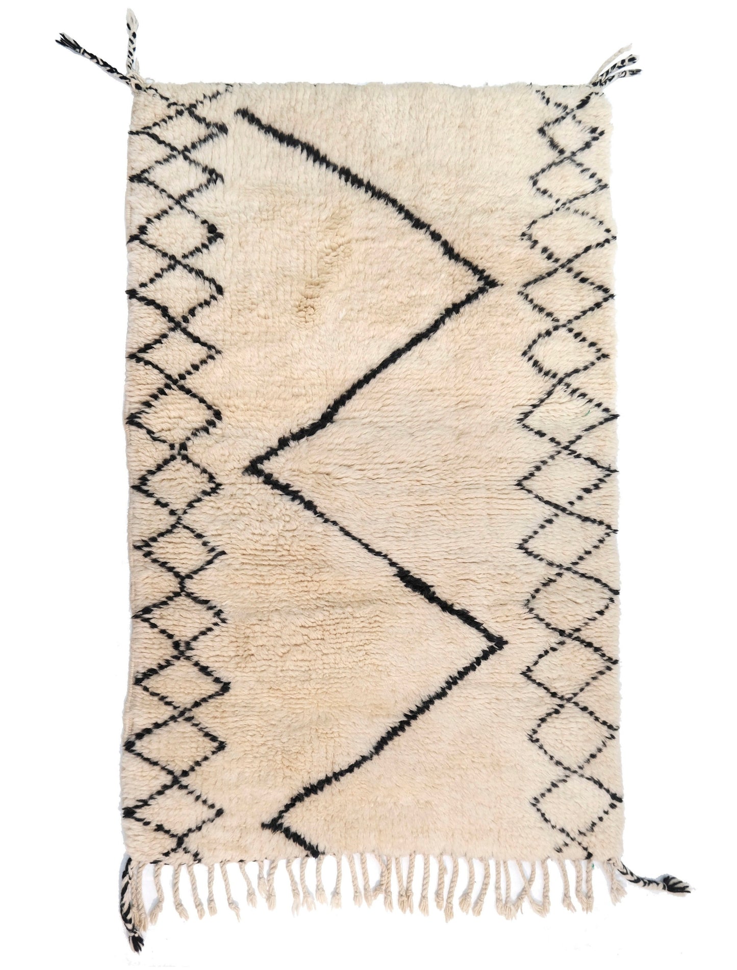 Custom-Made Moroccan Rug – Handwoven Wool Rug from Cooperative Adrar