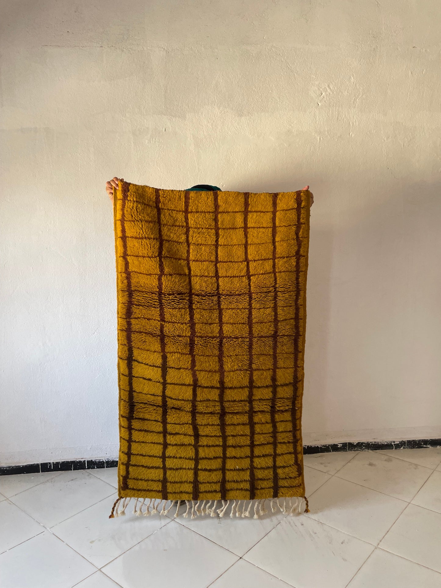 Authentic Moroccan Rugs Handmade Berber Moroccan Rugs Large Rugs for Living Rooms Modern Moroccan Rug Designs size is 150x100 cm