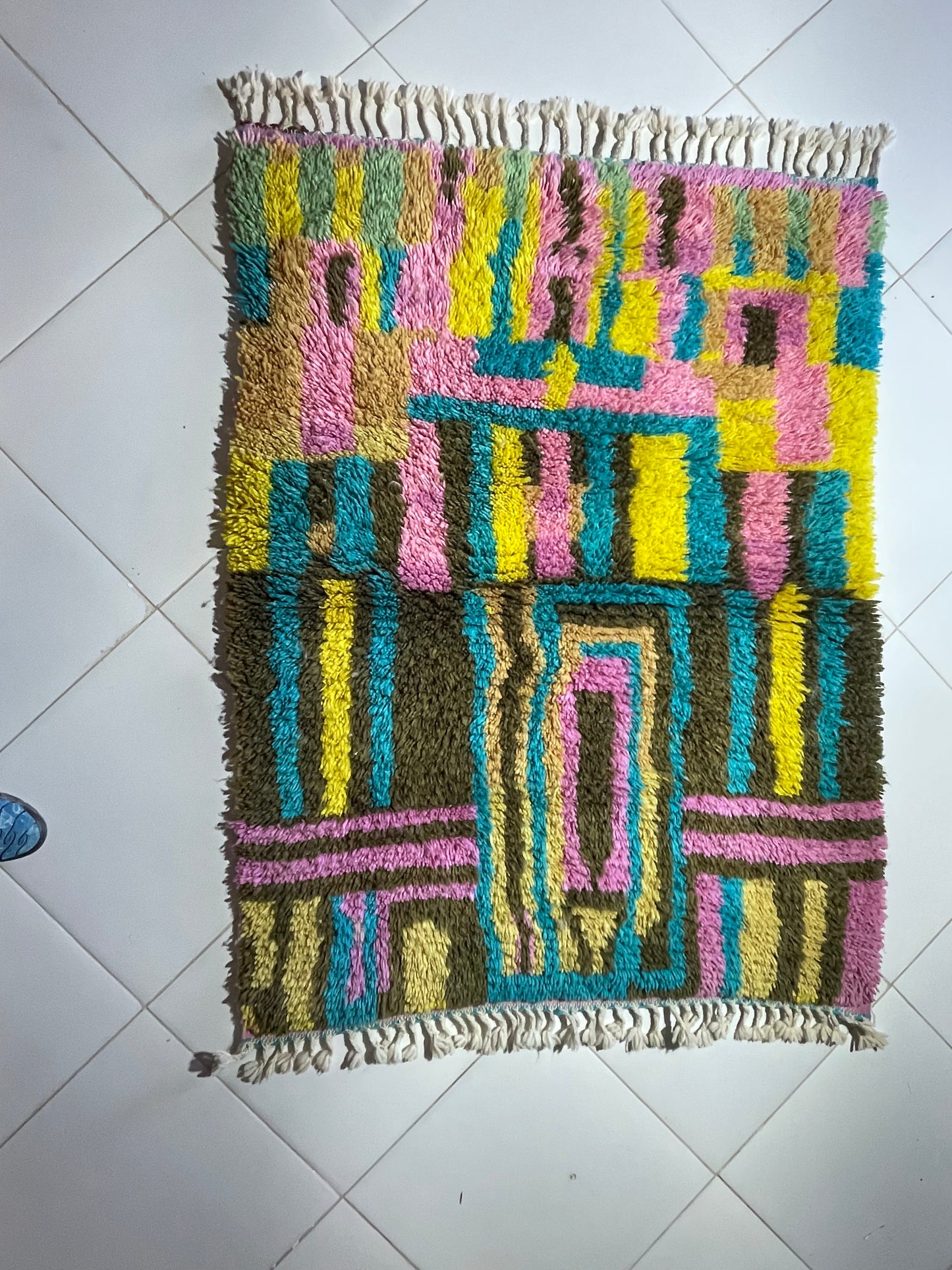 Azilal Rug – No. 2 | Authentic Berber Wool Rug (150x100 cm)