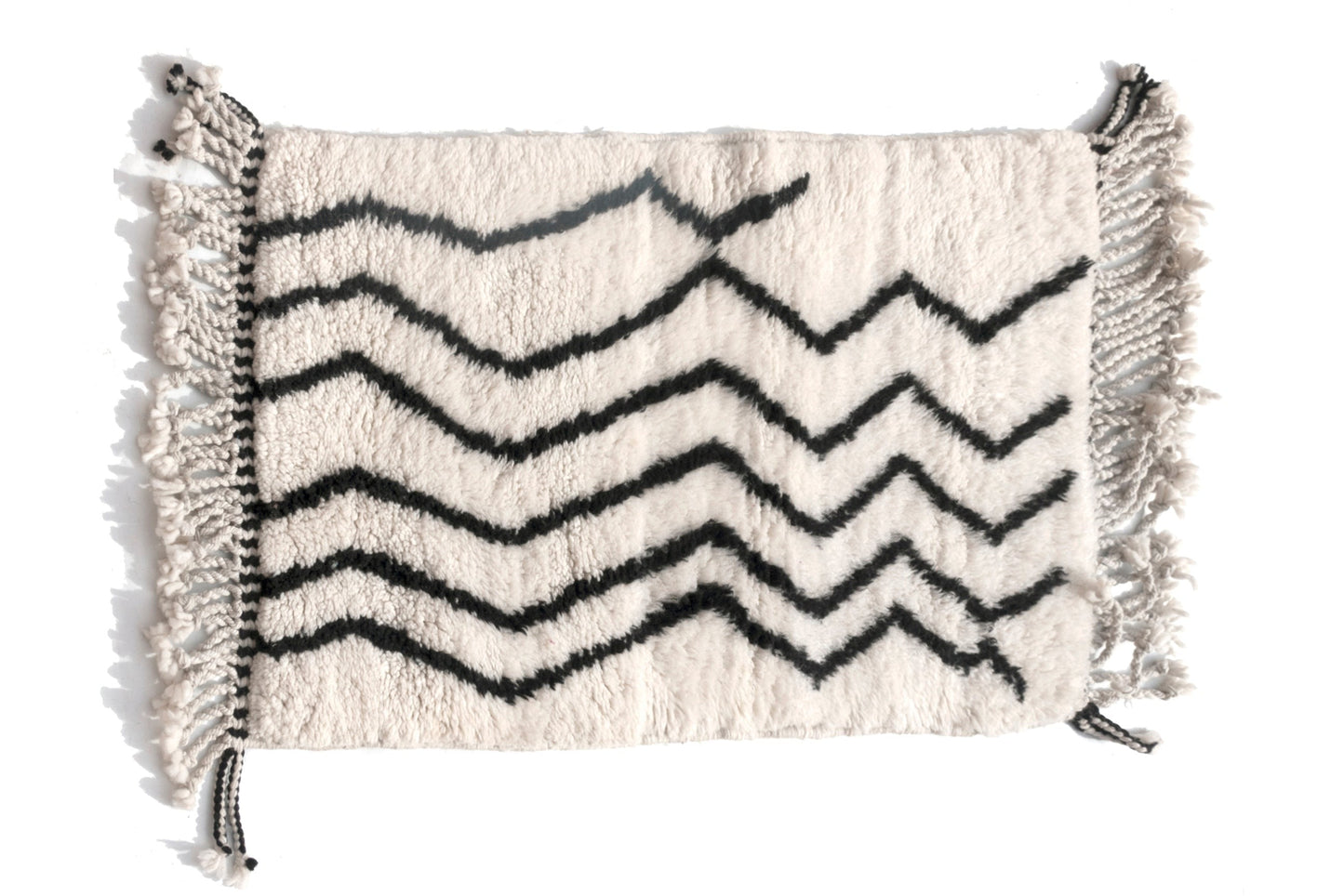 Customizable Beni carpet’s N’1 handmade 100% wool woven in atlas of Morocco area rugs