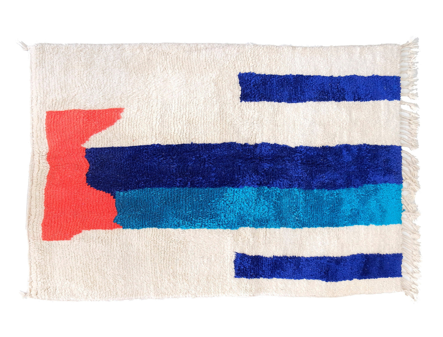 Customizable Benai carpet’s N’1 hndmade 100% wool woven in atlas of Morocco area rugs