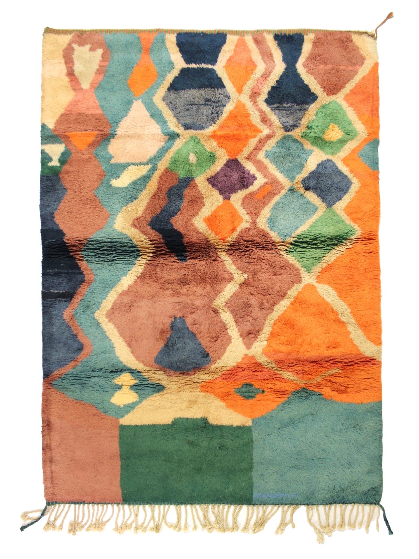 Custom-Made Moroccan Rug – Handwoven Wool Rug from Cooperative Adrar