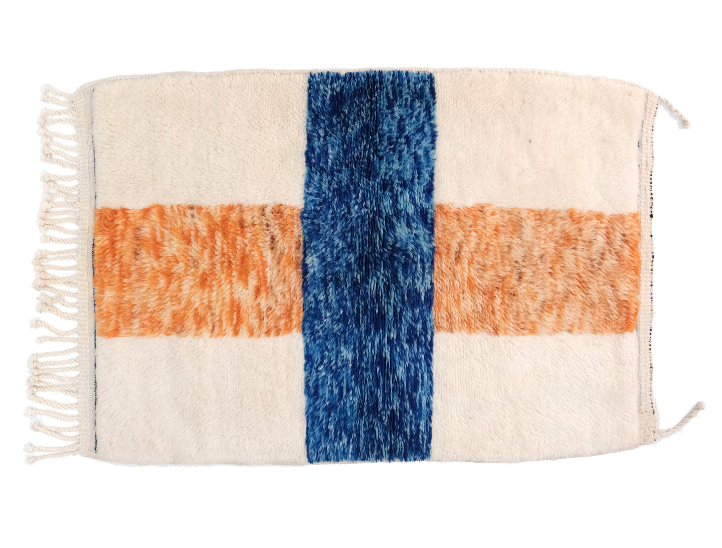 Customizable Benai carpet’s N’1 hndmade 100% wool woven in atlas of Morocco area rugs