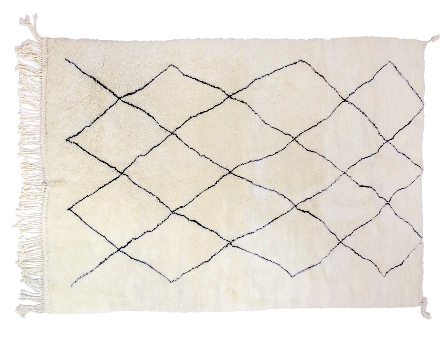 Customizable Benai carpet’s N’1 hndmade 100% wool woven in atlas of Morocco area rugs