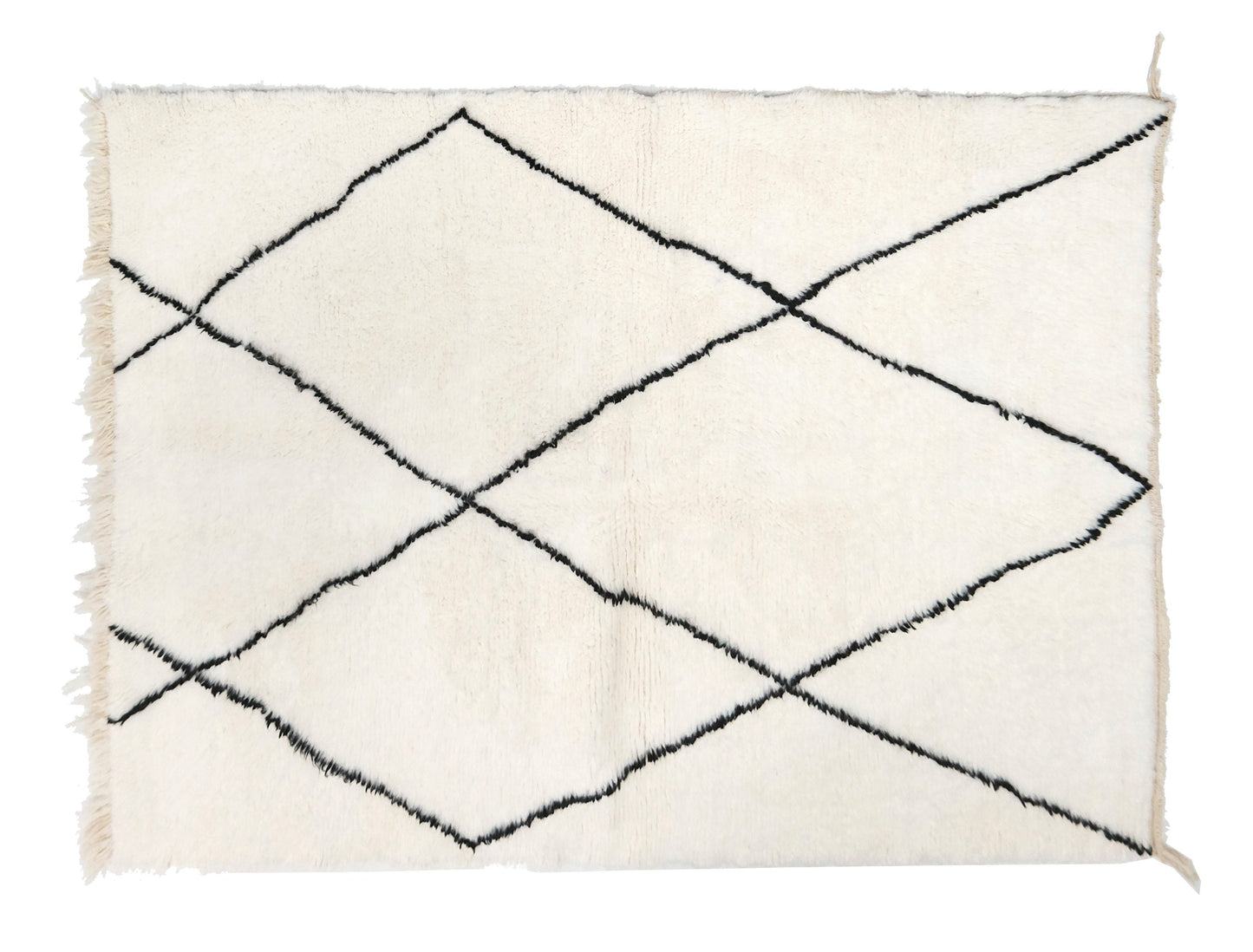 Customizable Benai carpet’s N’1 hndmade 100% wool woven in atlas of Morocco area rugs