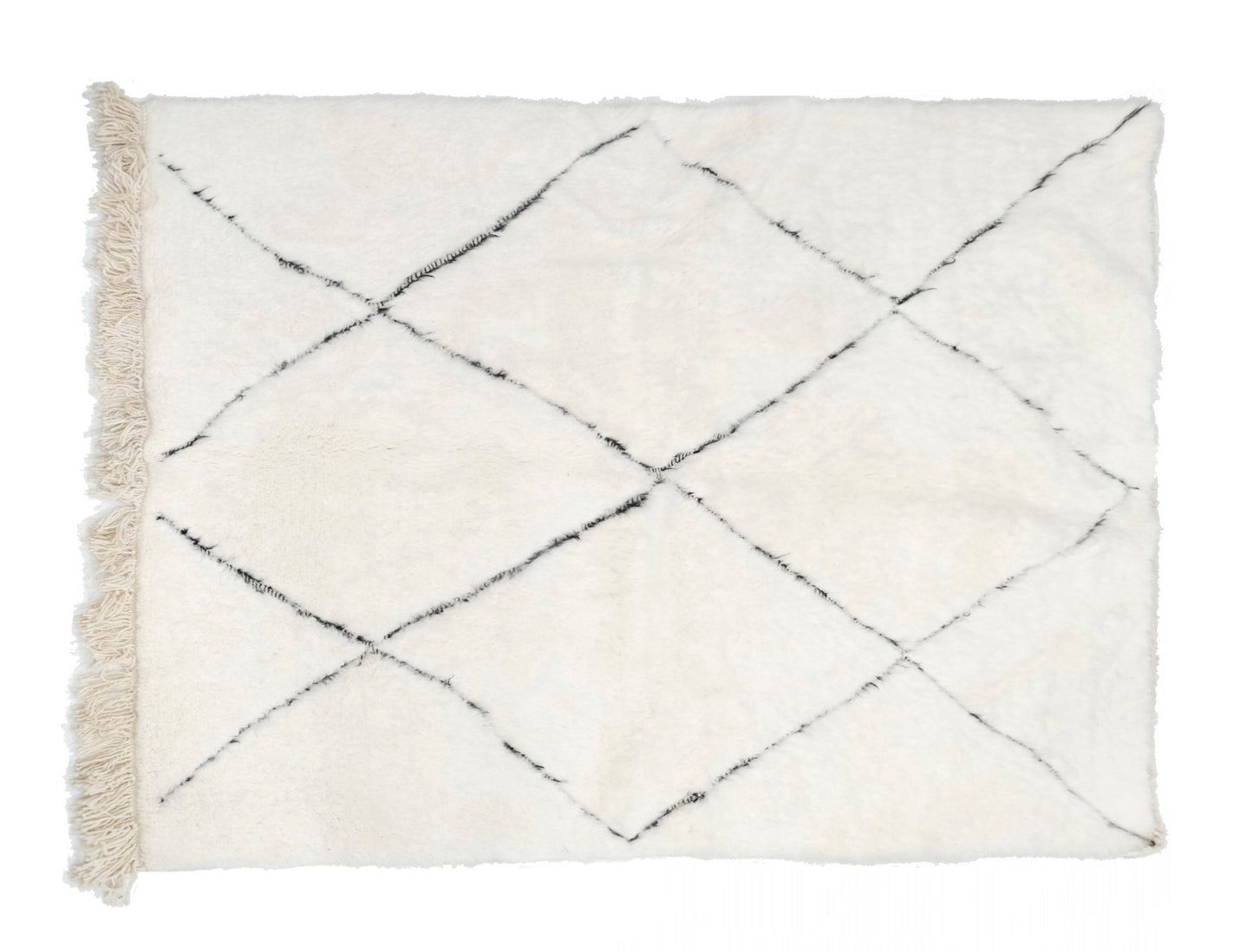 Customizable Benai carpet’s N’1 hndmade 100% wool woven in atlas of Morocco area rugs