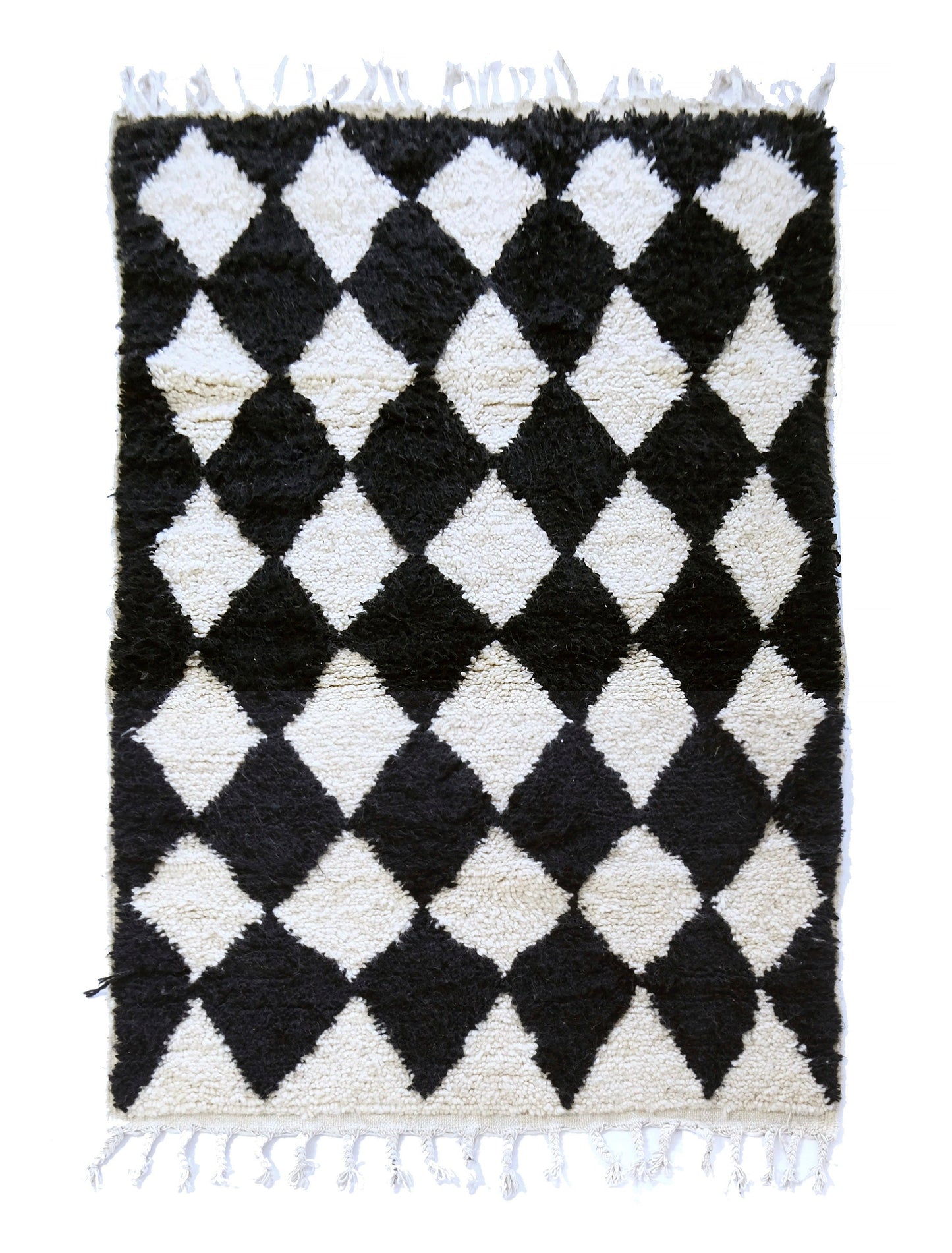 Custom-Made Moroccan Rug – Handwoven Wool Rug from Cooperative Adrar