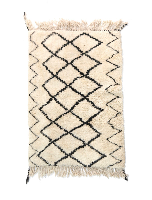 Custom-Made Moroccan Rug – Handwoven Wool Rug from Cooperative Adrar