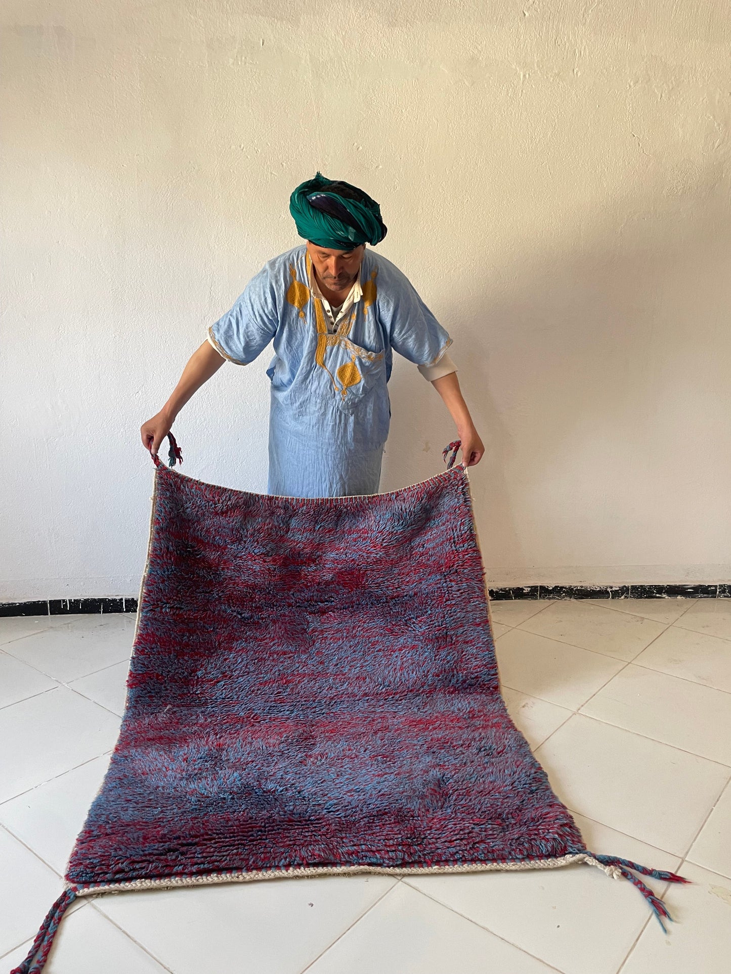 Authentic Moroccan Rugs Handmade Berber Moroccan Rugs Large Rugs for Living Rooms Modern Moroccan Rug Designs size is 150x100 cm