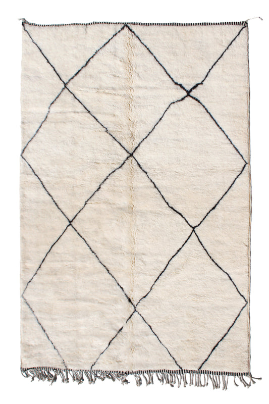Custom-Made Moroccan Rug – Handwoven Wool Rug from Cooperative Adrar