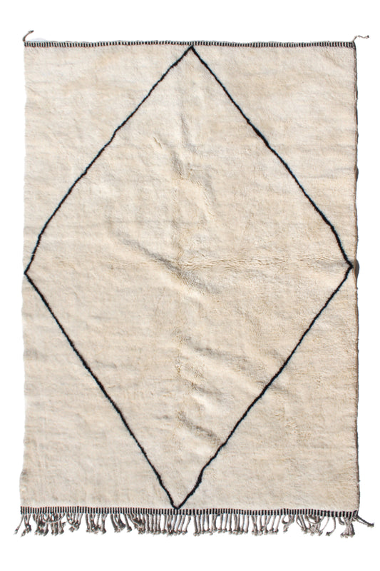 Custom-Made Moroccan Rug – Handwoven Wool Rug from Cooperative Adrar