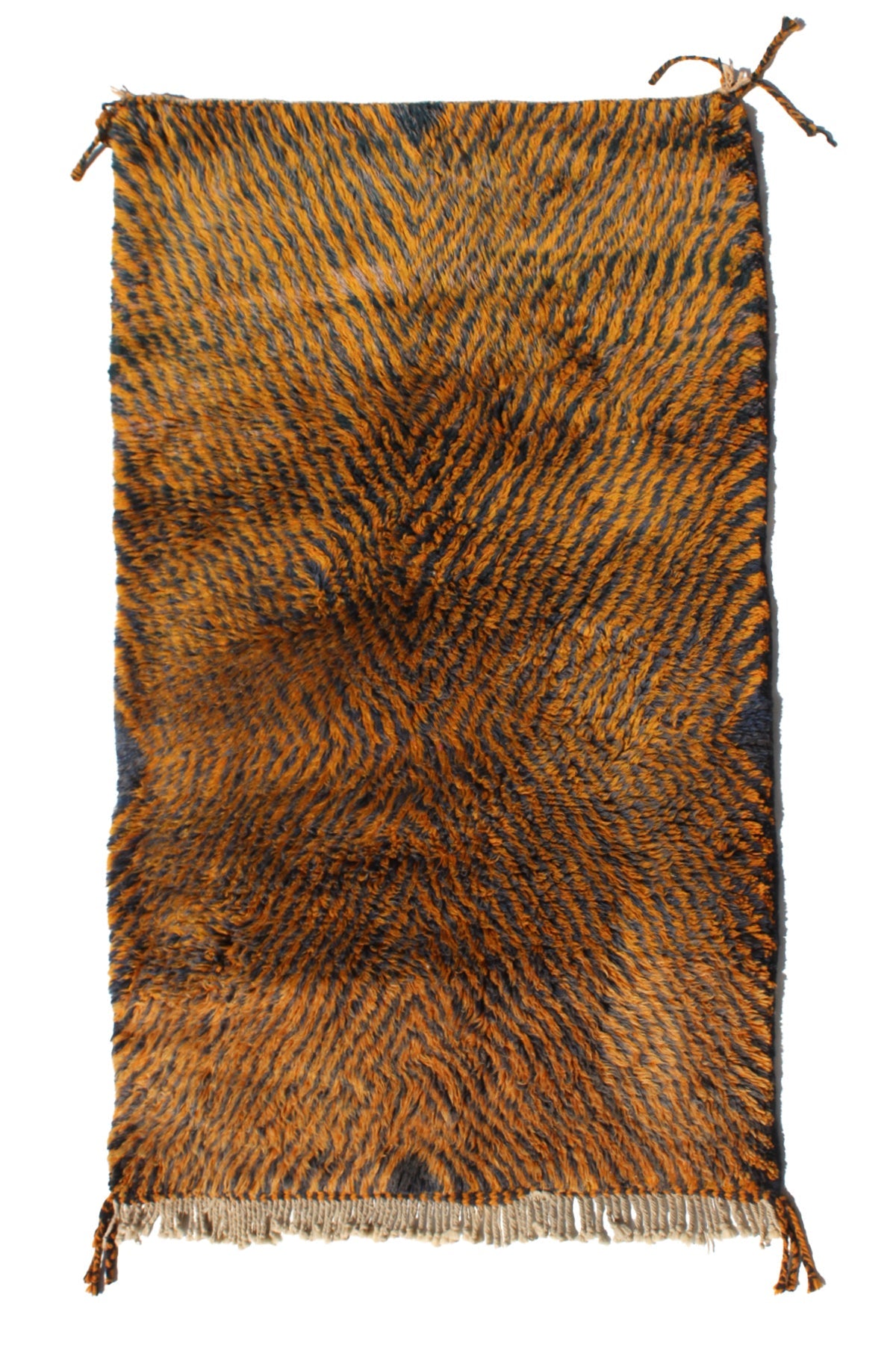 Authentic Beni Ouarain Rug – Moroccan Handmade Wool Carpet 150 100 cm | cooperative & adrar