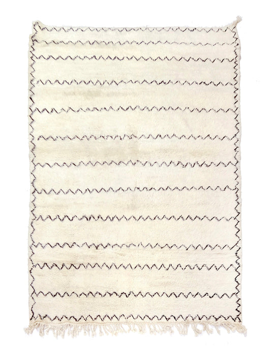 Custom-Made Moroccan Rug – Handwoven Wool Rug from Cooperative Adrar