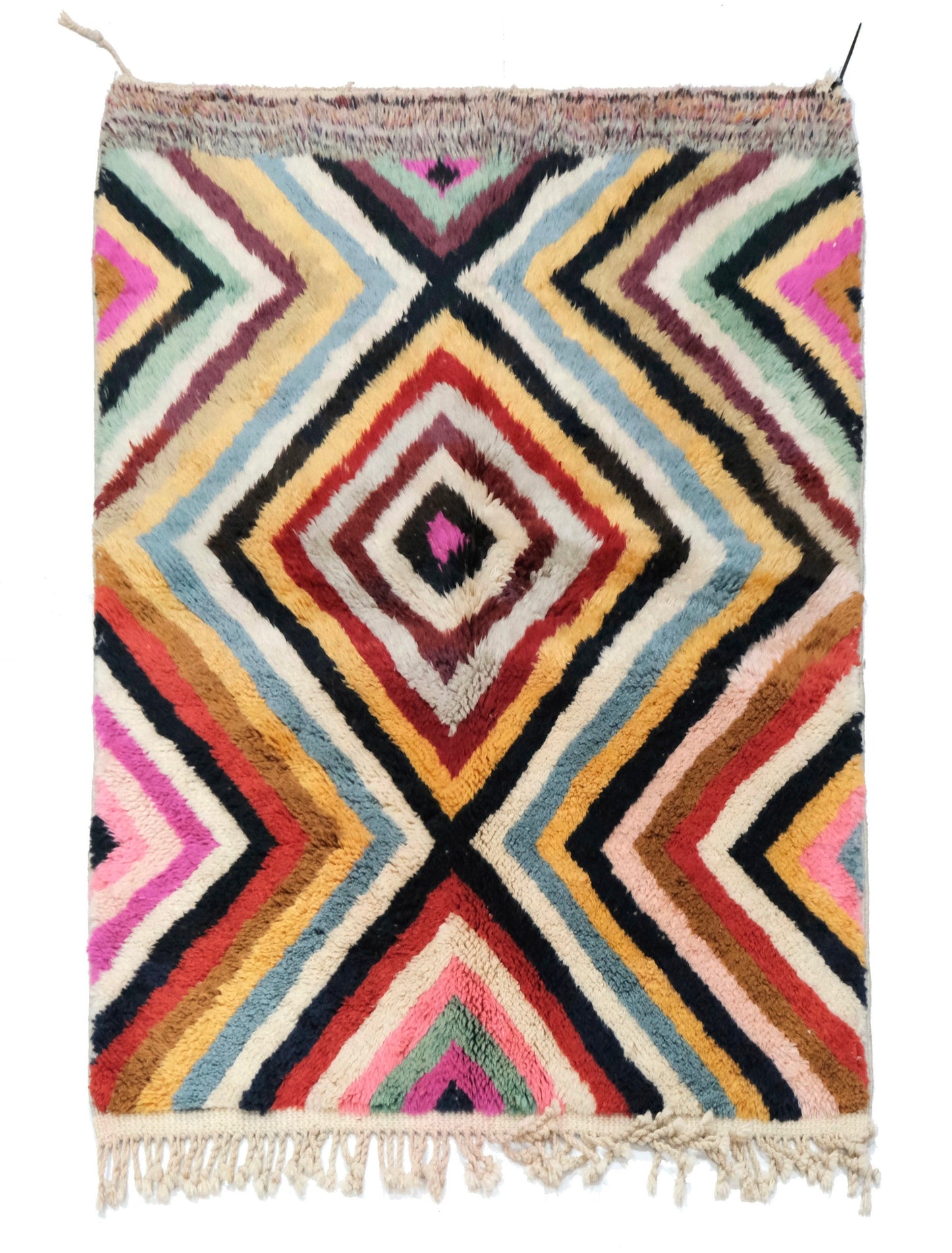 Custom-Made Moroccan Rug – Handwoven Wool Rug from Cooperative Adrar