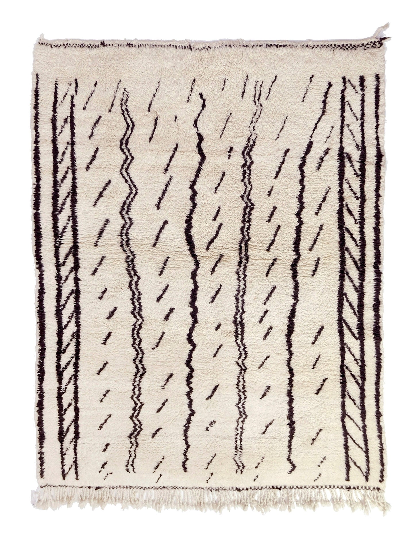 Custom-Made Moroccan Rug – Handwoven Wool Rug from Cooperative Adrar