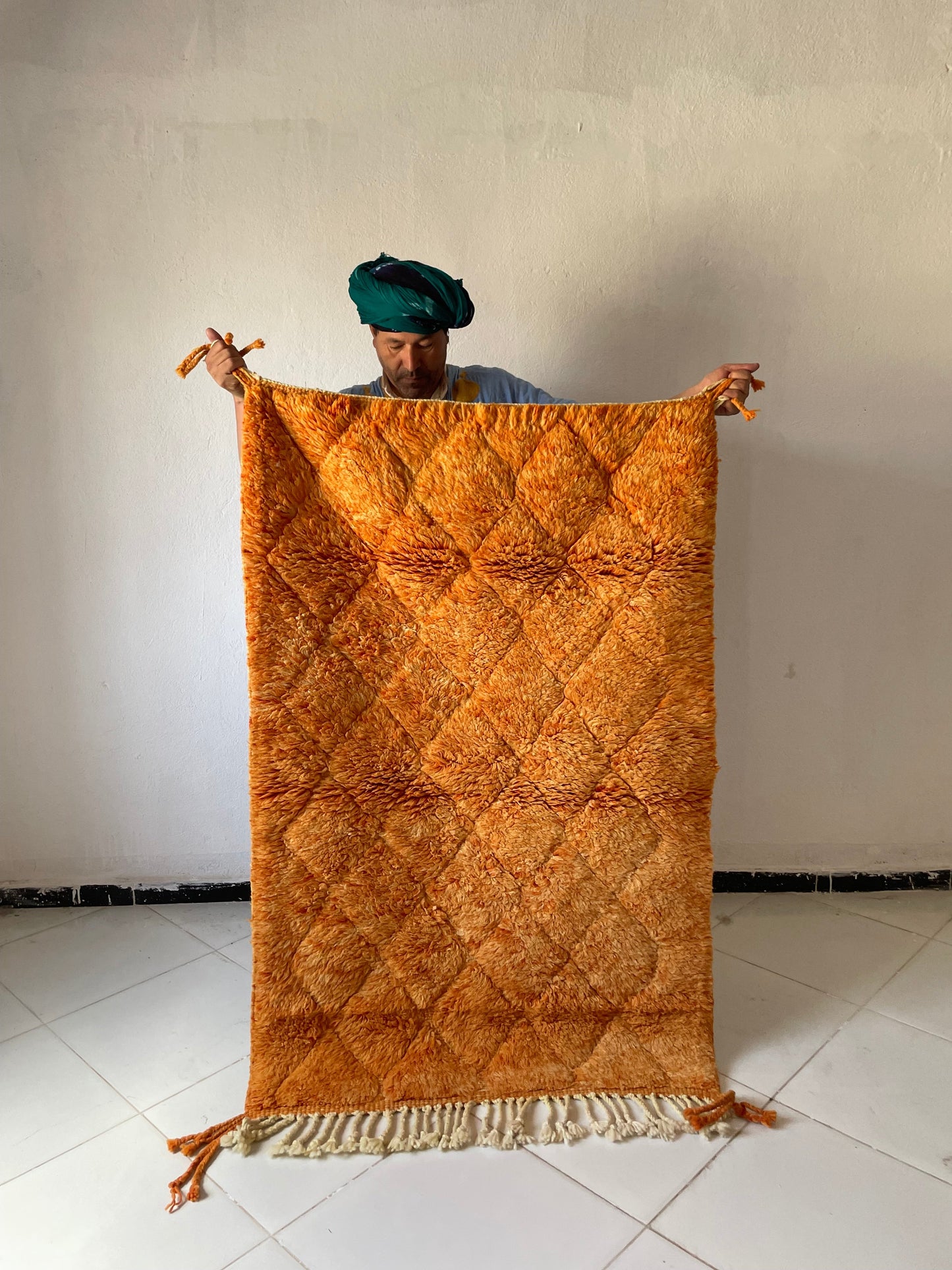 Authentic Moroccan Rugs Handmade Berber Moroccan Rugs Large Rugs for Living Rooms Modern Moroccan Rug Designs size is 150x100 cm