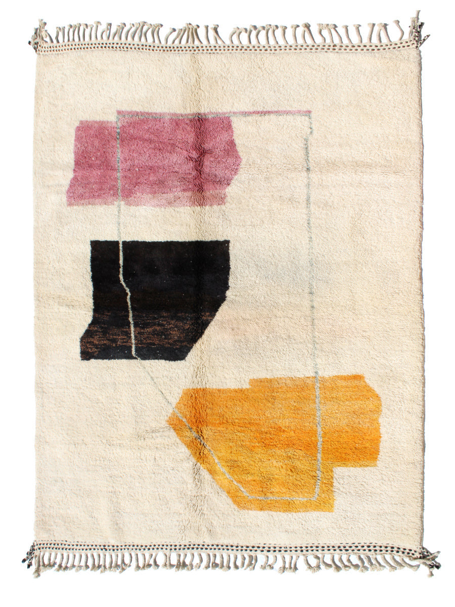 Custom-Made Moroccan Rug – Handwoven Wool Rug from Cooperative Adrar