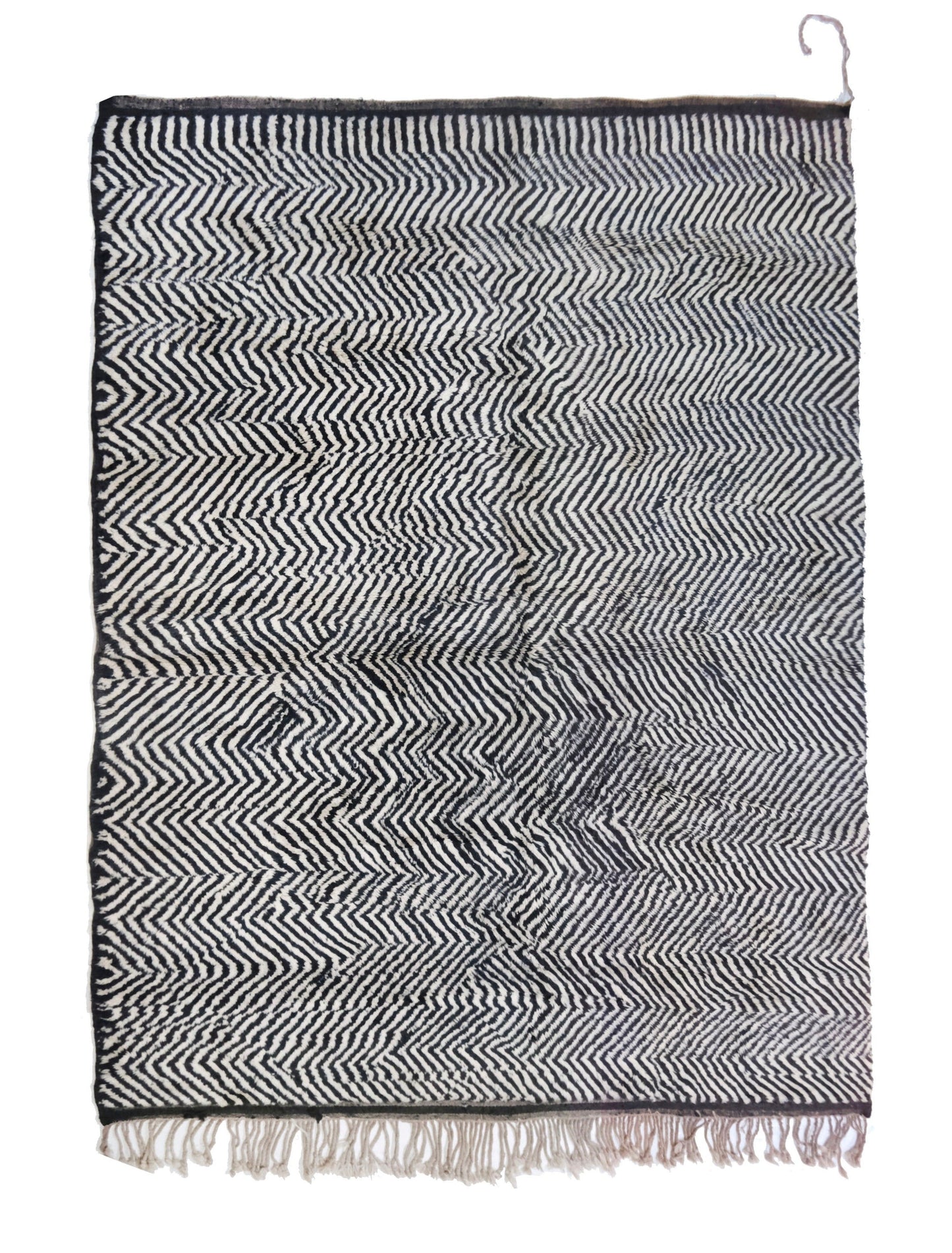 Custom-Made Moroccan Rug – Handwoven Wool Rug from Cooperative Adrar