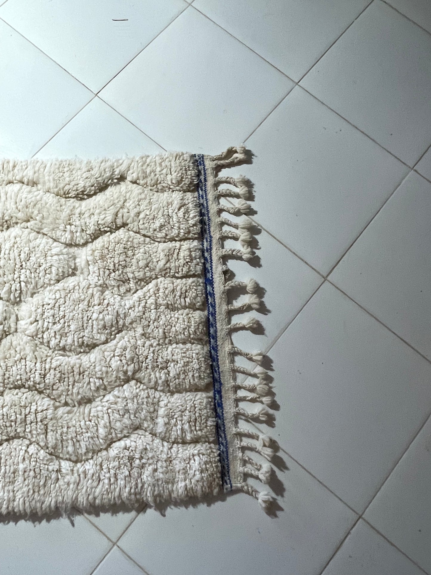 Azilal Rug – No. 3 | Handwoven Moroccan Art Piece (150x100 cm / 5x3.3 ft)