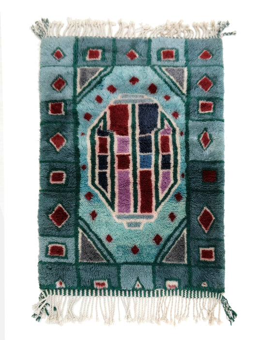 Custom-Made Moroccan Rug – Handwoven Wool Rug from Cooperative Adrar