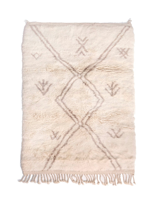 Custom-Made Moroccan Rug – Handwoven Wool Rug from Cooperative Adrar