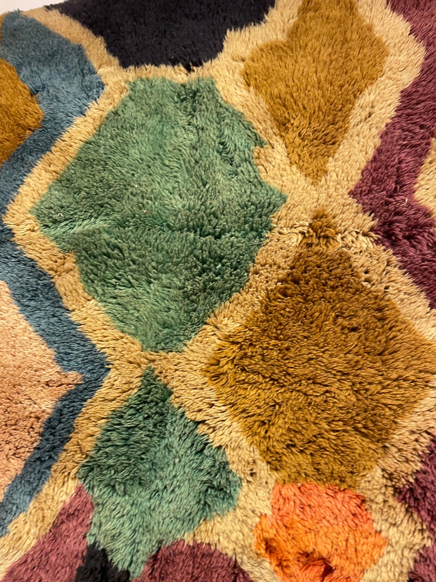 Beni ourain rug, Authentic Moroccan rug, Berber carpet, Genuine Wool rug, Handmade rug, Beni ourain style, Area rug, Tapis berbere, Teppich size is 300x250 cm