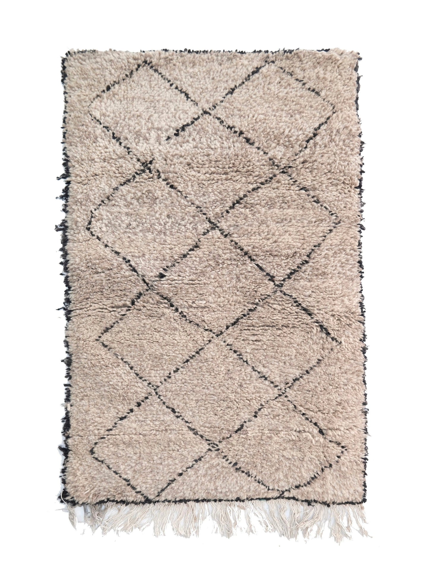 Custom-Made Moroccan Rug – Handwoven Wool Rug from Cooperative Adrar
