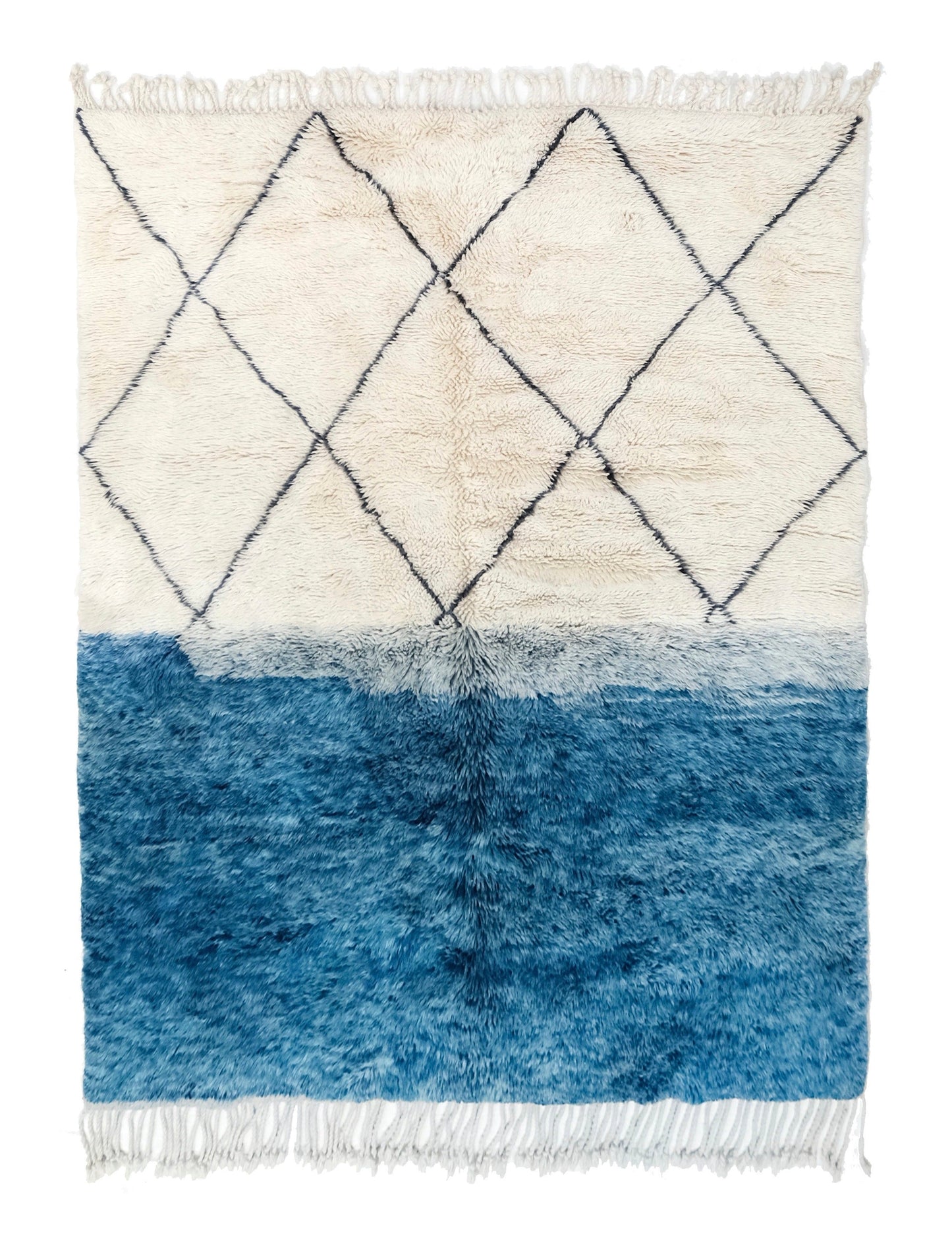 Custom-Made Moroccan Rug – Handwoven Wool Rug from Cooperative Adrar