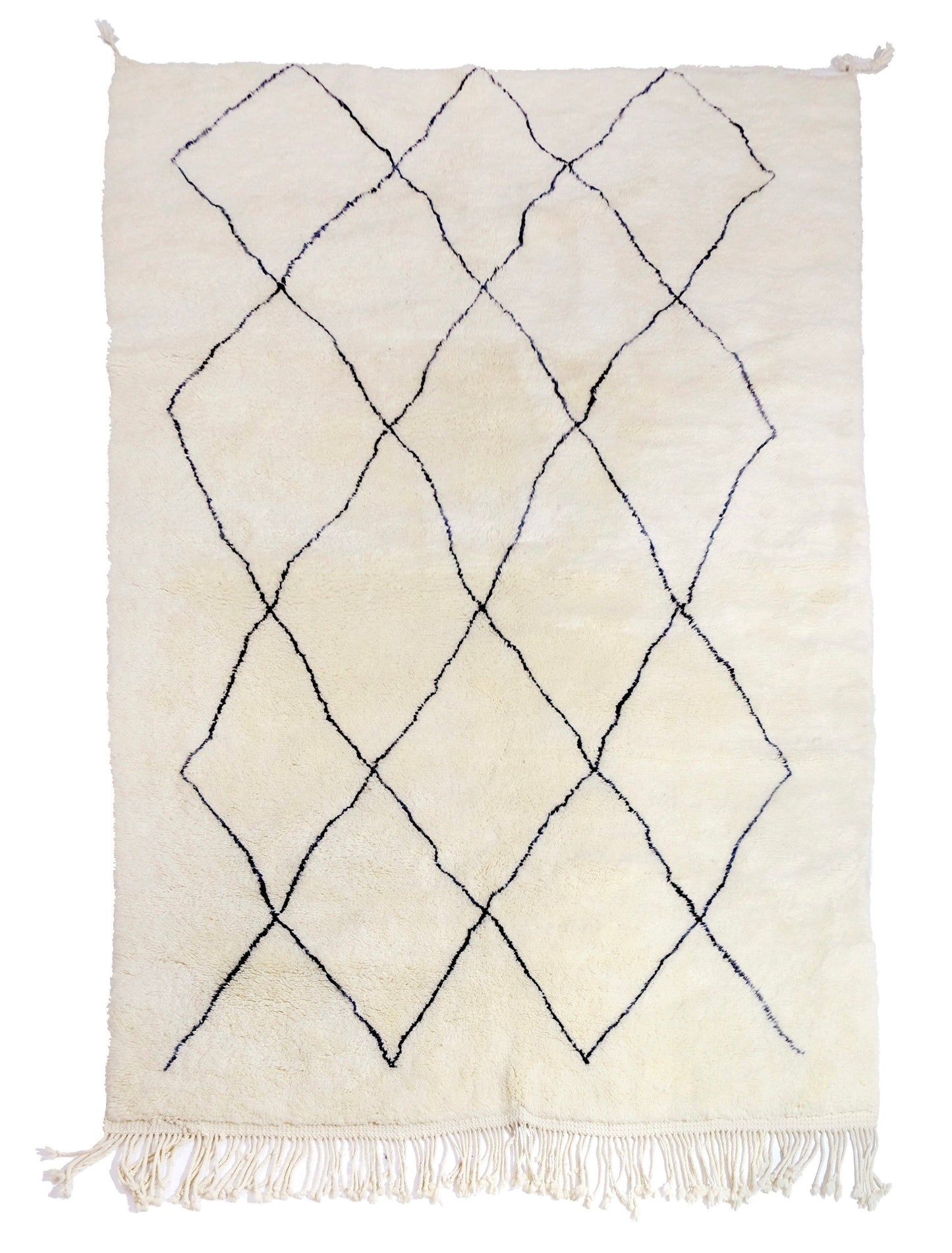 Custom-Made Moroccan Rug – Handwoven Wool Rug from Cooperative Adrar