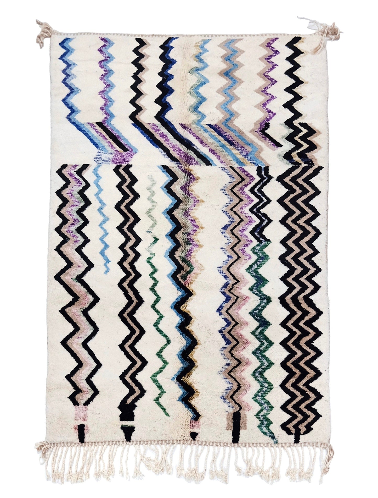 Custom-Made Moroccan Rug – Handwoven Wool Rug from Cooperative Adrar