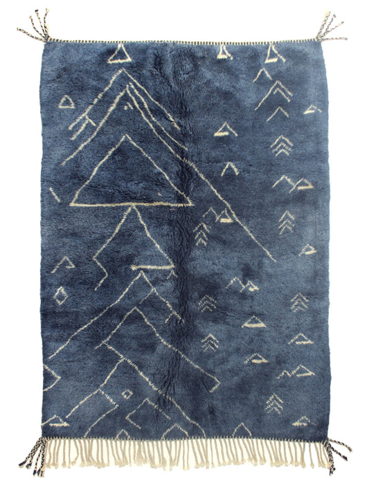 Custom-Made Moroccan Rug – Handwoven Wool Rug from Cooperative Adrar