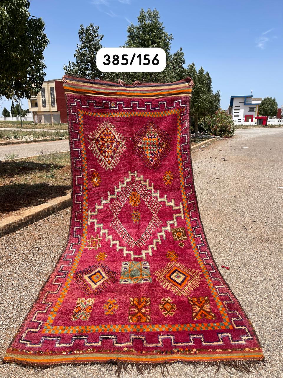 Transform your space with the exquisite charm of our Fabulous Boujad Rug, a true work of art crafted by skilled artisans in the heart of Morocco. This authentic Moroccan rug showcases the rich heritage and vibrant culture of the Boujad region