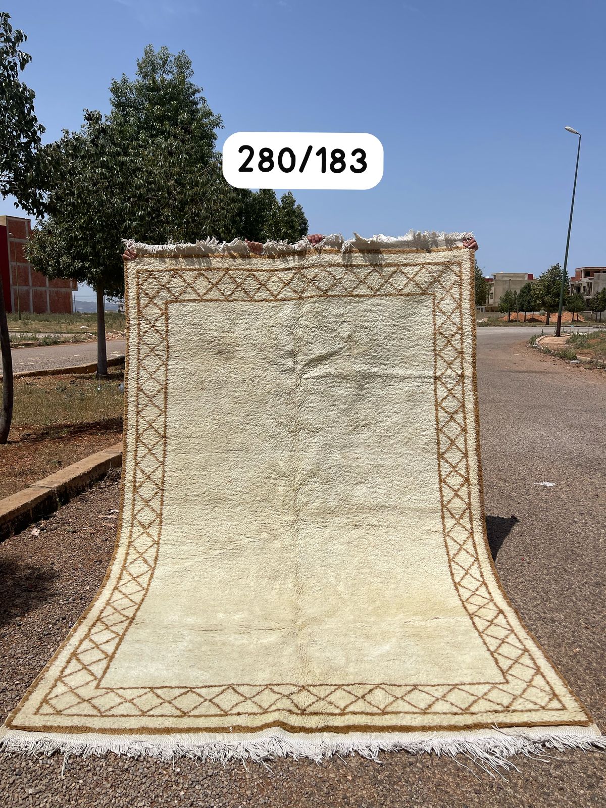 Transform your space with the exquisite charm of our Fabulous Boujad Rug, a true work of art crafted by skilled artisans in the heart of Morocco. This authentic Moroccan rug showcases the rich heritage and vibrant culture of the Boujad region