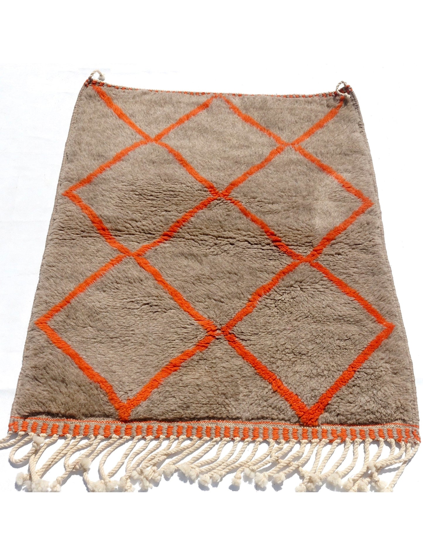 Purple Moroccan Rug, Beni Mguild Rug, Solid Berber Rug, Vintage Boujaad Rug, Free Shipping