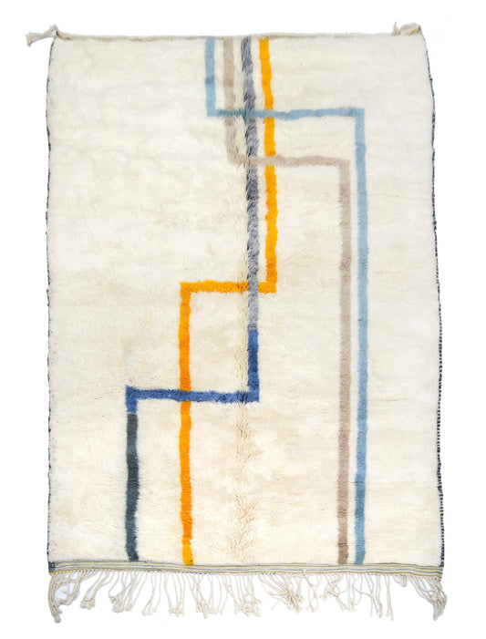 Custom-Made Moroccan Rug – Handwoven Wool Rug from Cooperative Adrar