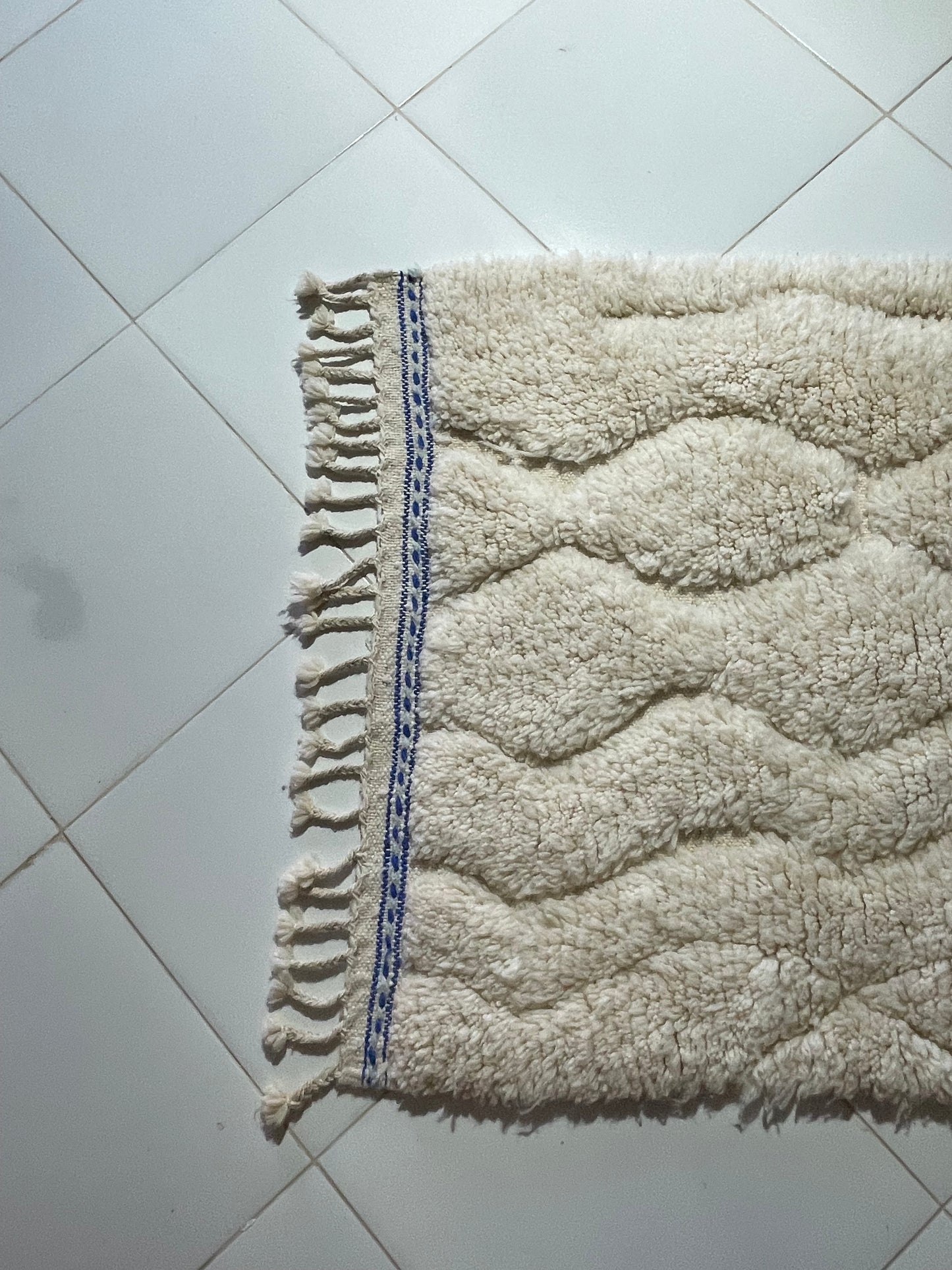 Azilal Rug – No. 3 | Handwoven Moroccan Art Piece (150x100 cm / 5x3.3 ft)