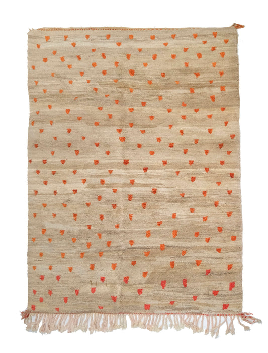 Custom-Made Moroccan Rug – Handwoven Wool Rug from Cooperative Adrar