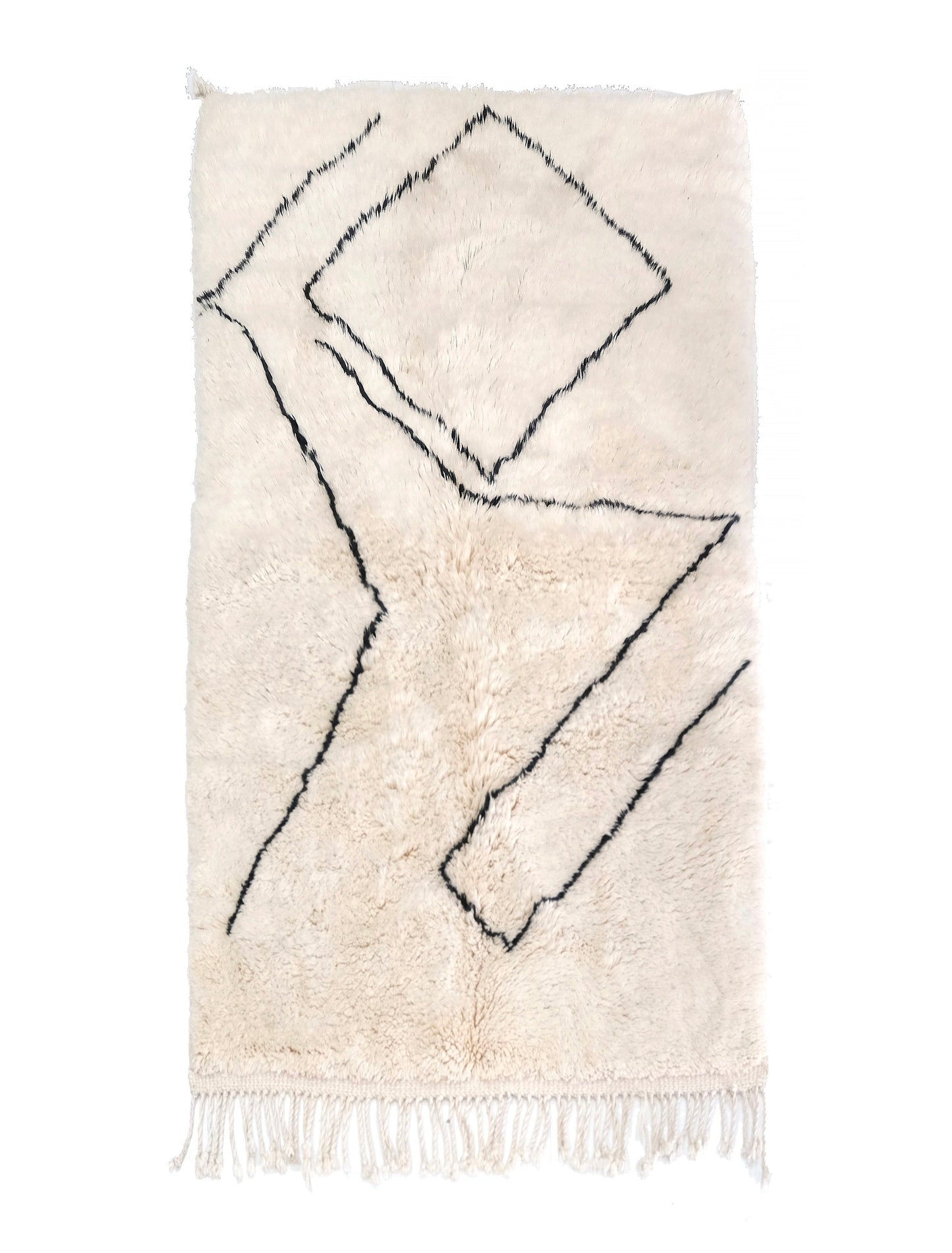 Custom-Made Moroccan Rug – Handwoven Wool Rug from Cooperative Adrar