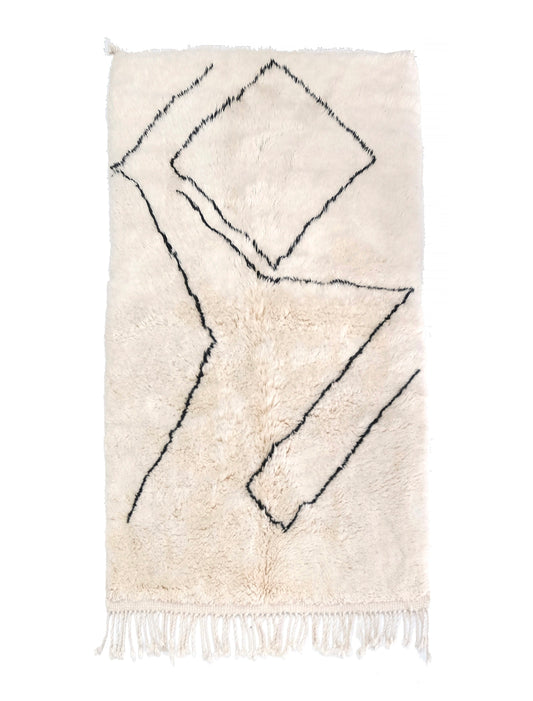 Custom-Made Moroccan Rug – Handwoven Wool Rug from Cooperative Adrar