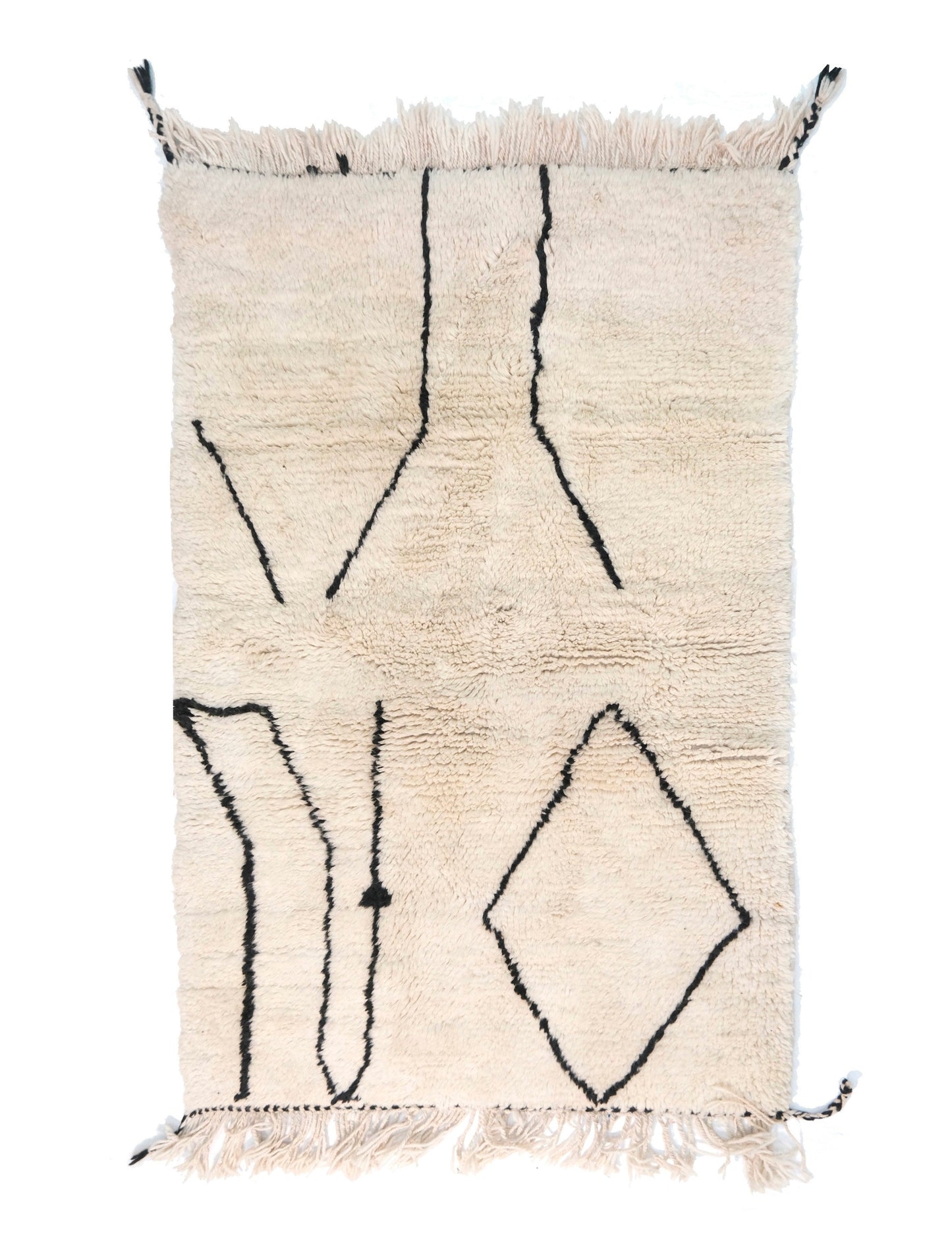 Custom-Made Moroccan Rug – Handwoven Wool Rug from Cooperative Adrar