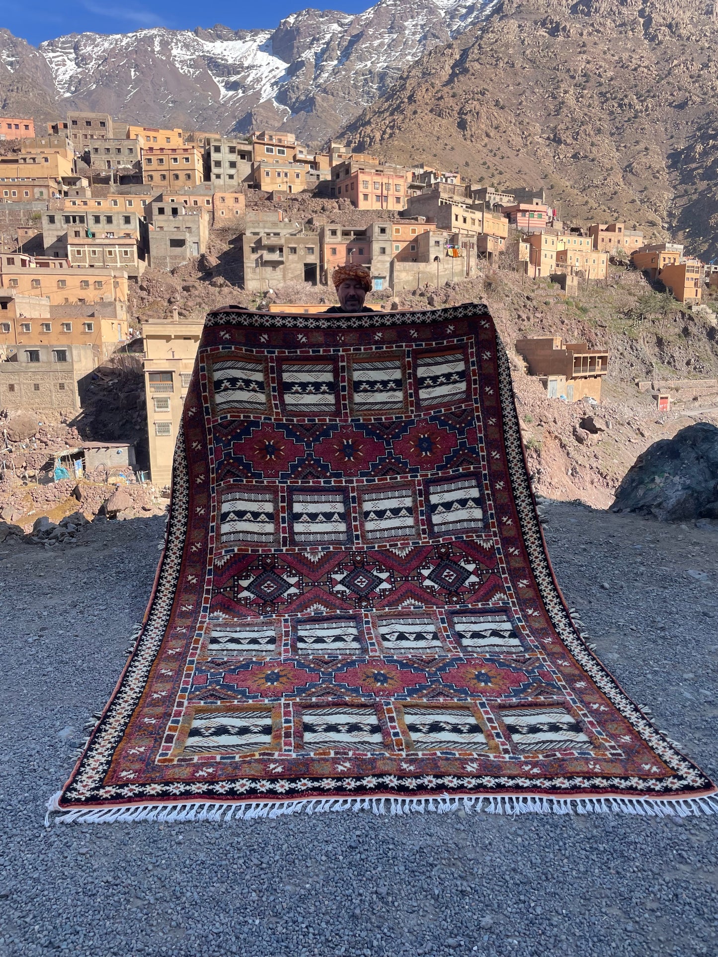 Moroccan Wool Rug,Area Rug,Boho Rug,Pink Wool Rug,Tribal Rug 10 x 7 FT