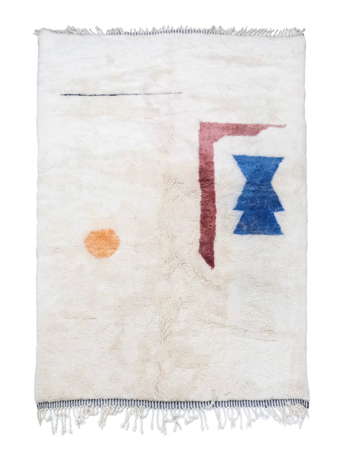 Custom-Made Moroccan Rug – Handwoven Wool Rug from Cooperative Adrar