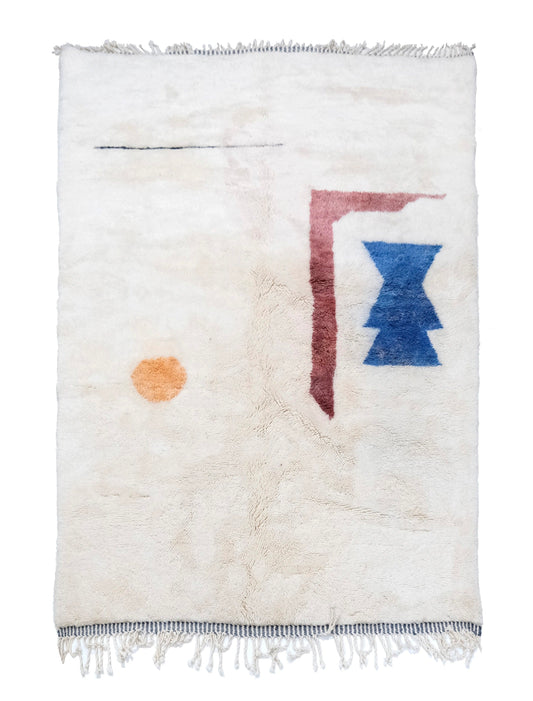 Custom-Made Moroccan Rug – Handwoven Wool Rug from Cooperative Adrar