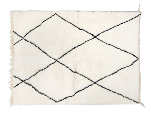 Customizable  Benai carpet’s N’1  hndmade 100% wool  woven in atlas of Morocco area rugs