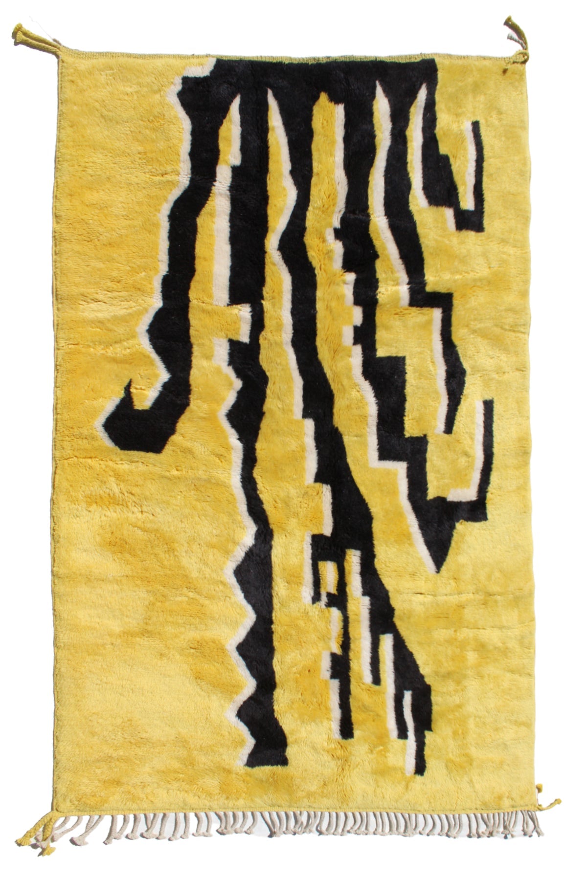 Authentic Beni Ouarain Rug – Moroccan Handmade Wool Carpet 300x200 cm | cooperative & adrar