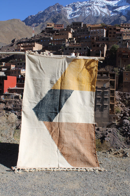 zanafi, zanafi carpet, zanafi rug, moroccan rug, moroccan carpet, berber rug, atlas mountains rug, handmade rug, handwoven moroccan rug, wool rug, geometric rug, tribal rug, large moroccan rug, 300x200 cm rug, 9.8x6.5 ft rug, modern boho rug, bohemian decor, artisanal rug, authentic moroccan craftsmanship