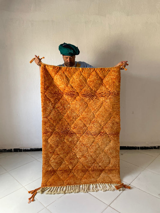 Authentic Moroccan Rugs Handmade Berber Moroccan Rugs Large Rugs for Living Rooms Modern Moroccan Rug Designs size is 150x100 cm
